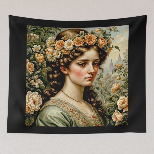 Item preview, Beautiful Victorian-era girl#1 designed and sold by Helios Be. Lavsh.