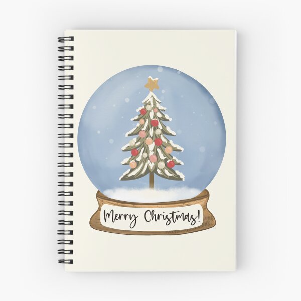Item preview, Merry Christmas Snow globe designed and sold by Willow & Grace Designs.
