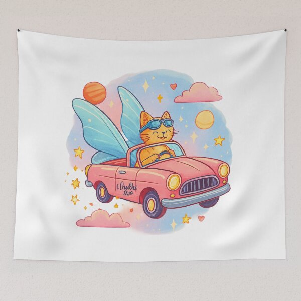 Item preview, Dreamy Flying Car  designed and sold by luckyyouth.