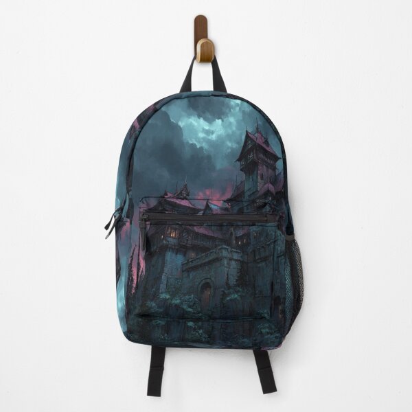Item preview, A dark gothic mansion looms under an ominous sky. designed and sold by Piotrek0001.