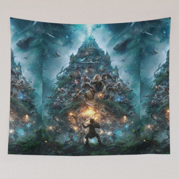 Item preview, Heroes unite for the final battle of magic mountain. designed and sold by Piotrek0001.
