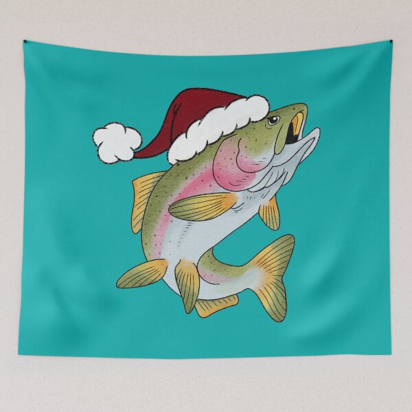 Item preview, Fishmas Hat — Santa Trout Holiday Art designed and sold by DerpCat Sketches.