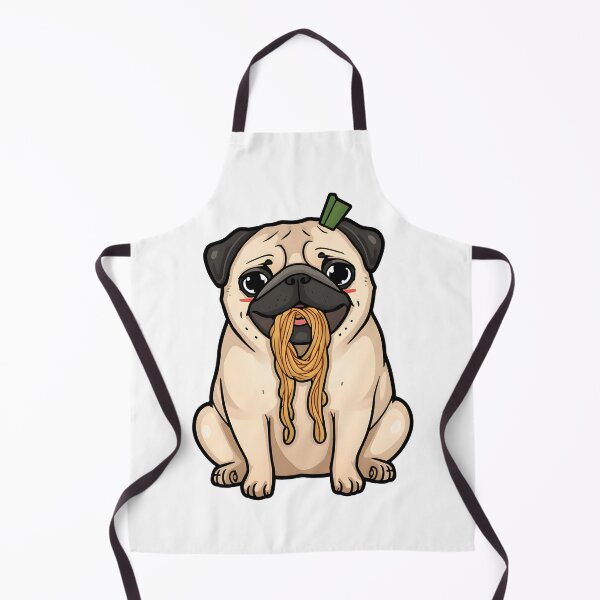 Item preview, The Messy Pug Ramen Binge designed and sold by Bal Drops.