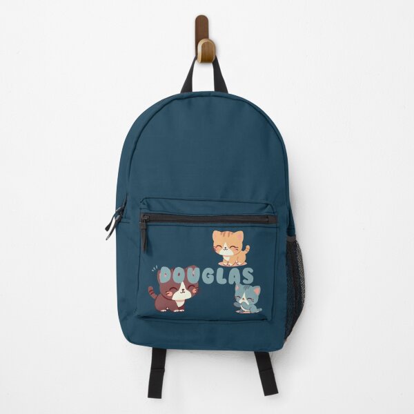 Item preview, Cute Cats and Name Douglas – Kawaii Personalized Design designed and sold by karolinahinc.