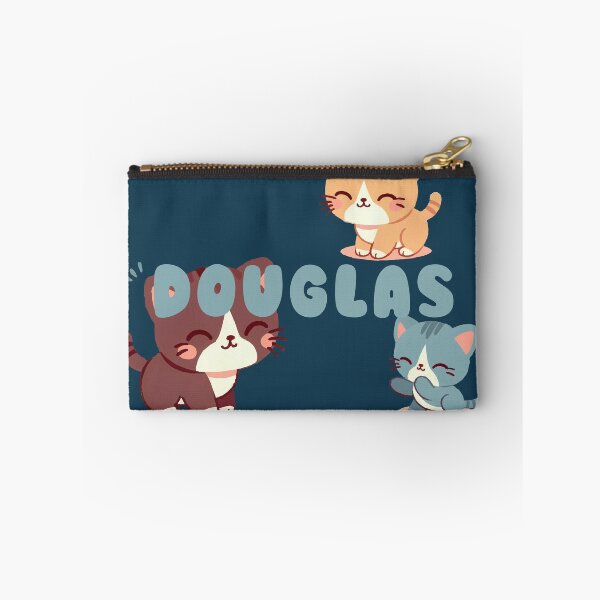 Item preview, Cute Cats and Name Douglas – Kawaii Personalized Design designed and sold by karolinahinc.