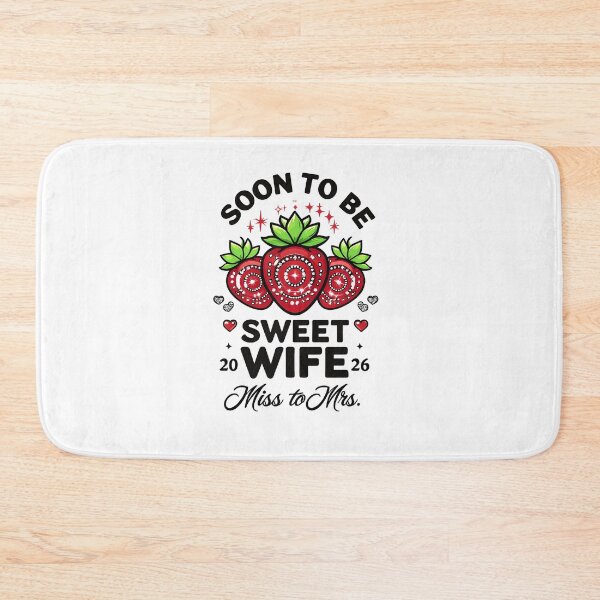 Item preview, Soon to Be Sweet Wife 2026 | Miss to Mrs Strawberry Bridal Design designed and sold by WHDProduction45.