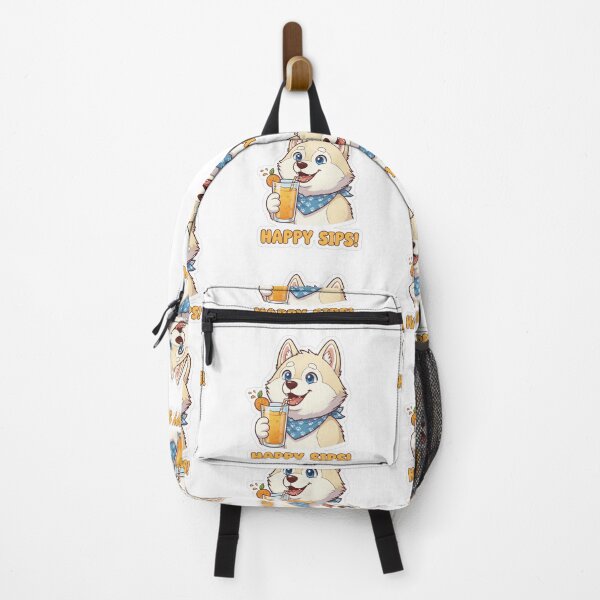 Item preview, Sipping Orange Juice, Happy Husky designed and sold by Artenode.
