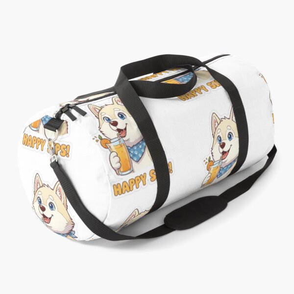 Item preview, Sipping Orange Juice, Happy Husky designed and sold by Artenode.