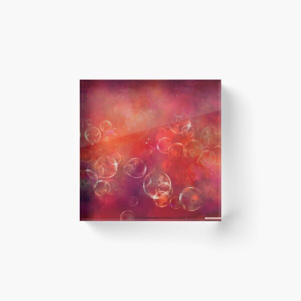 Item preview, Mystic Red Bubbles designed and sold by Sunnytime.