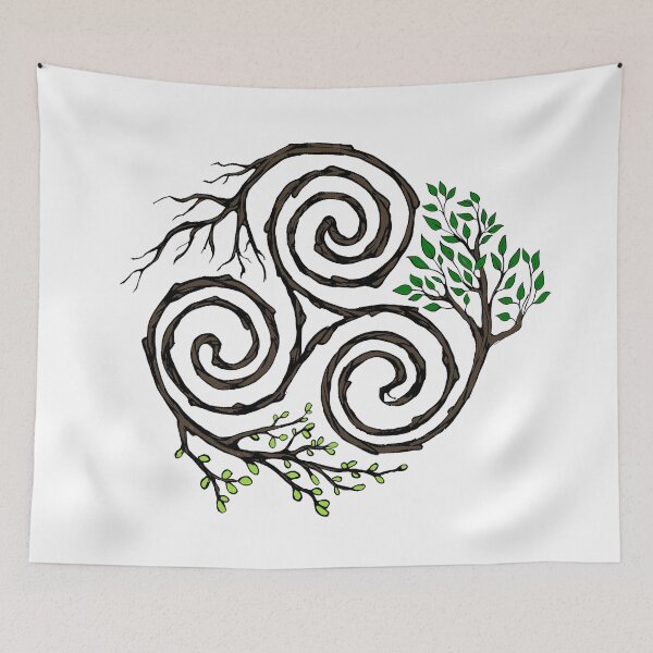 Item preview, Triskele of Life designed and sold by Jess Willow.
