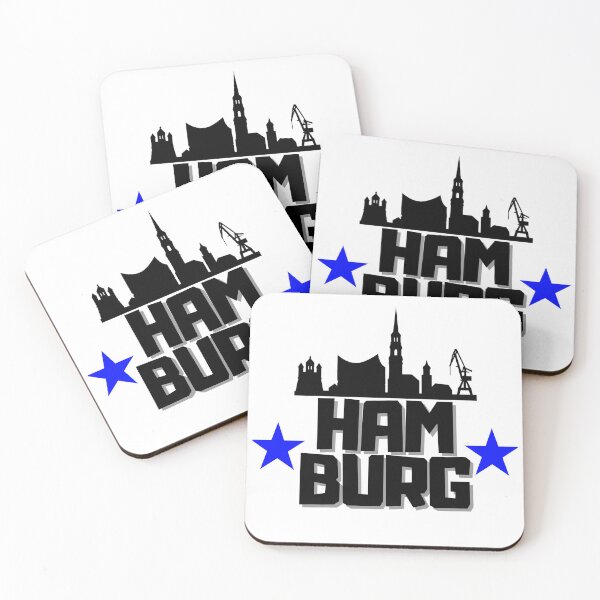 Item preview, Hamburg skyline street style design designed and sold by Colurba - ColorUrban.