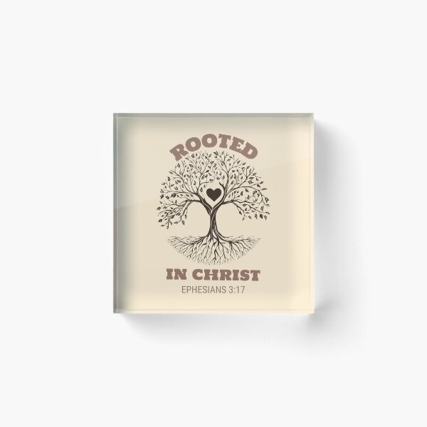 Item preview, Rooted In Christ | Ephesians 3:17  designed and sold by Mrs. Kizzy Gillis Heavenly-Merch.