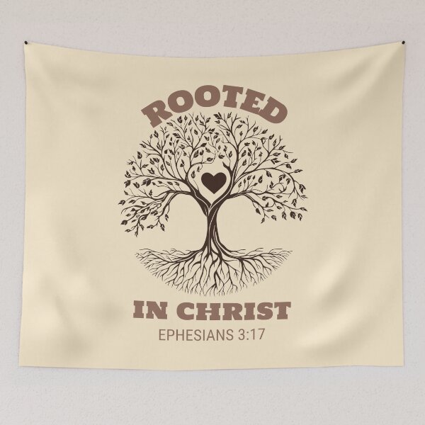 Item preview, Rooted In Christ | Ephesians 3:17  designed and sold by Mrs. Kizzy Gillis Heavenly-Merch.