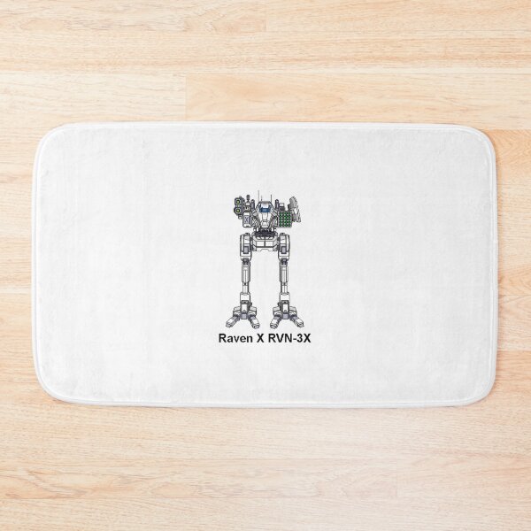 Item preview, Raven X  RVN-3X (White) - Inner Sphere BattleMech designed and sold by DagleysDesigns.