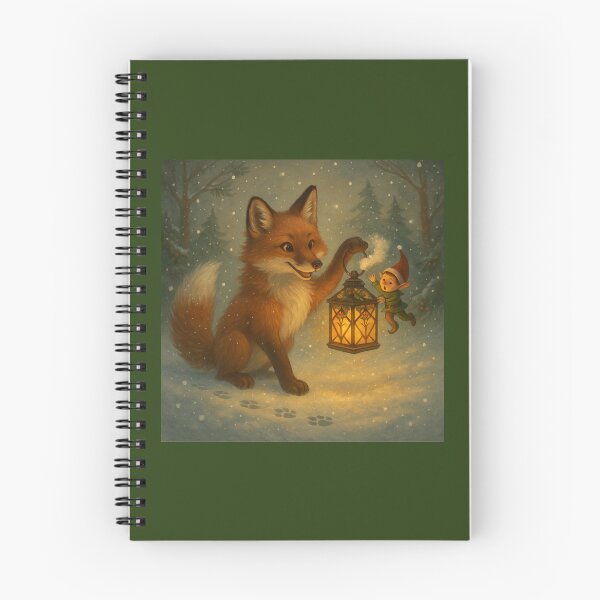 Item preview, The Great Elf Chase – Lanternlight Fox designed and sold by GeoWild Designs.