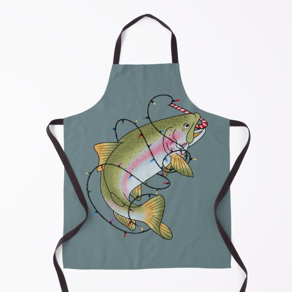 Item preview, Fishmas Lights — Tangled Trout Christmas Design designed and sold by DerpCat Sketches.