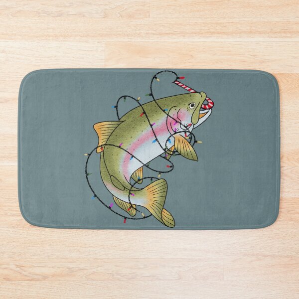 Item preview, Fishmas Lights — Tangled Trout Christmas Design designed and sold by DerpCat Sketches.