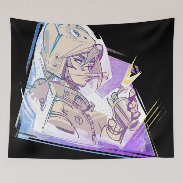 Item preview, Marvel Rivals Peni Parker Wasteland Mech Spray designed and sold by KaiSpecter.