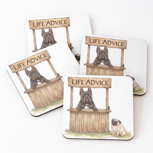 Item preview, Cane Corso Life Advice designed and sold by Pixels & Paws.