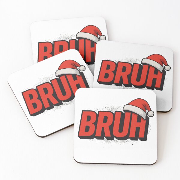 Item preview, Bruh Santa Meme – Funny Christmas Expression with Holiday Vibes designed and sold by CalmDownZone ⭐️⭐️⭐️⭐️⭐️.