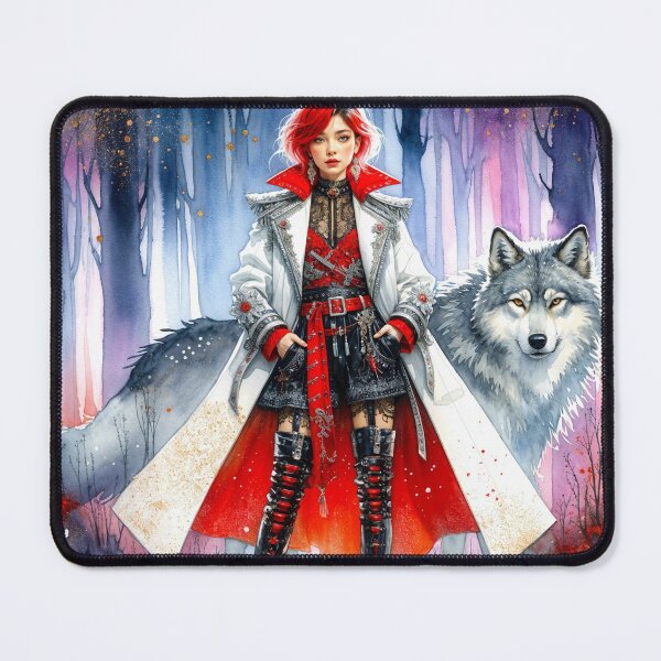 Item preview, Stylish Girl and Her Companion designed and sold by M-Y-A-R-T-.