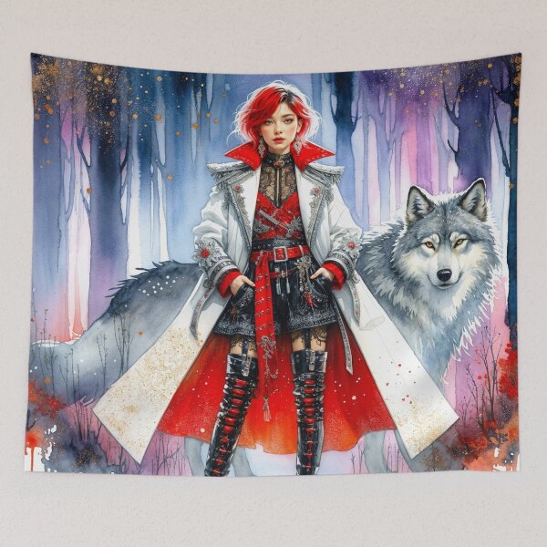 Item preview, Stylish Girl and Her Companion designed and sold by M-Y-A-R-T-.