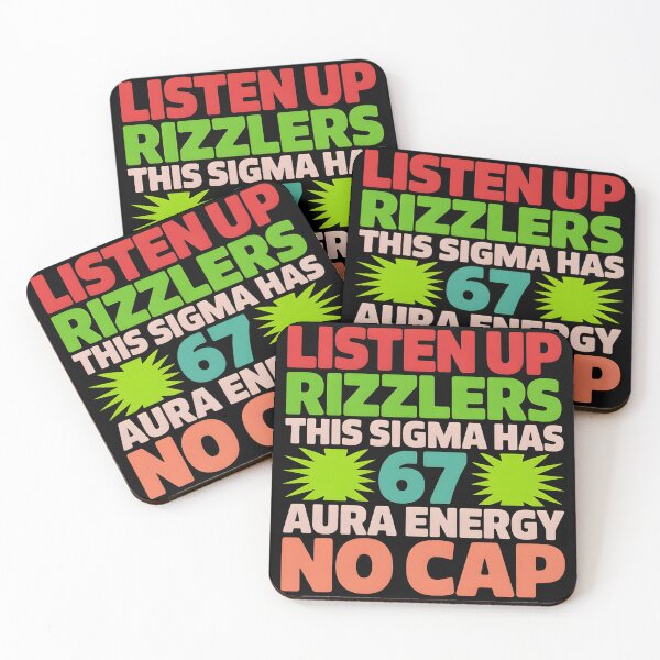 Item preview, Listen Up Rizzlers This Sigma Has 67 Aura Energy Six Seven designed and sold by BLZART.