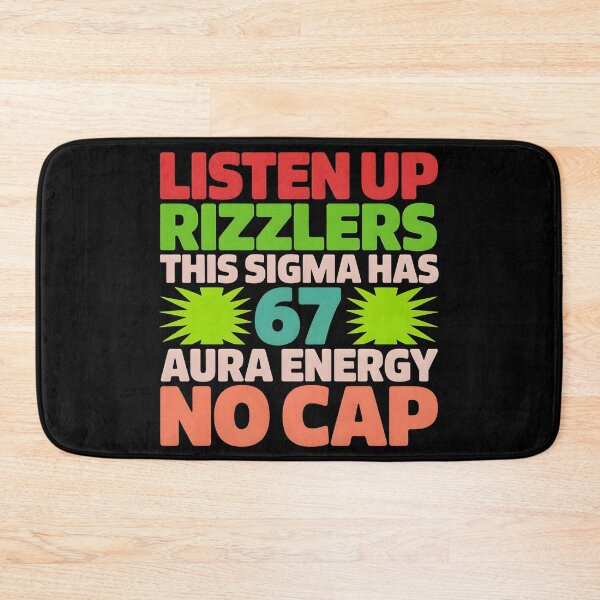 Item preview, Listen Up Rizzlers This Sigma Has 67 Aura Energy Six Seven designed and sold by BLZART.