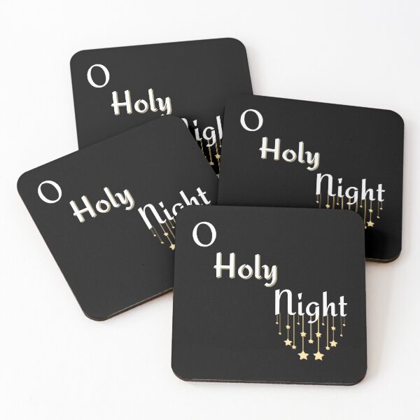 Item preview, O Holy Night – Christmas Stars Holiday | Nativity & Starry Sky Christmas designed and sold by SunandShade.