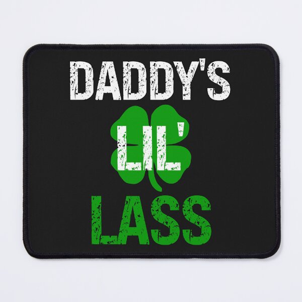 Item preview, Daddy's Lil' Lass Cute Submissive Saying designed and sold by SharpThreadZ.