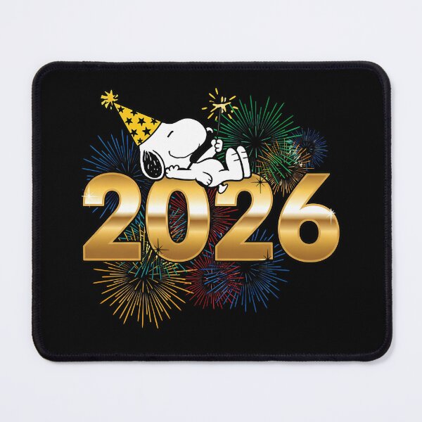 Item preview, New Year 2026 Fireworks Snoopy designed and sold by BernoNickel.