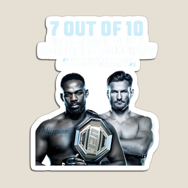 Item preview, Jon Jones Vs Stipe Miocic "Highest Crossing Events" designed and sold by JeyVel.