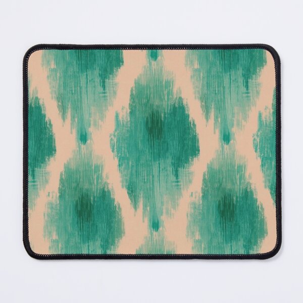 Item preview, Modern Teal Ikat Pattern – Emerald & Clay Boho Texture designed and sold by Esterlane.