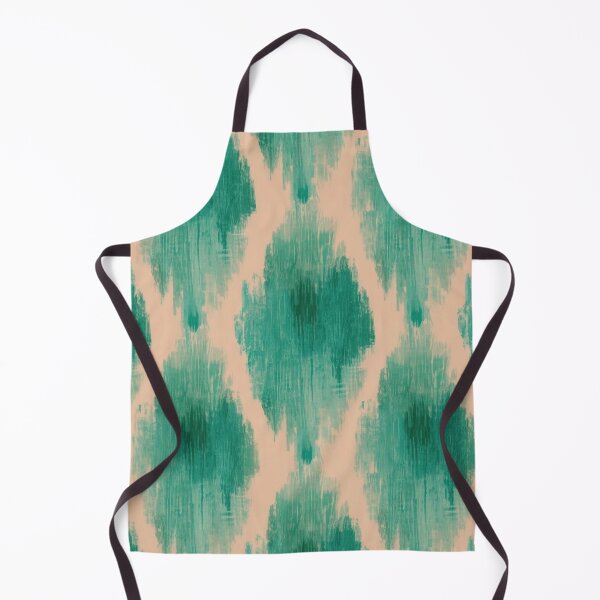 Item preview, Modern Teal Ikat Pattern – Emerald & Clay Boho Texture designed and sold by Esterlane.