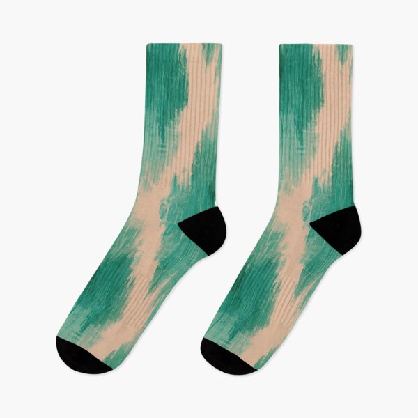 Item preview, Modern Teal Ikat Pattern – Emerald & Clay Boho Texture designed and sold by Esterlane.