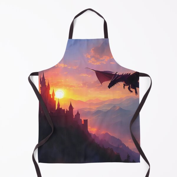 Item preview, Dragon Over Sunset Castle designed and sold by Design-Illusi0n.