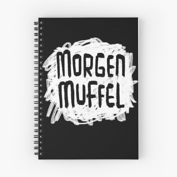 Item preview, Kopie von Kopie von Morgenmuffel, German word for not a morning person, Morning grouch designed and sold by badlydrawnbabe.