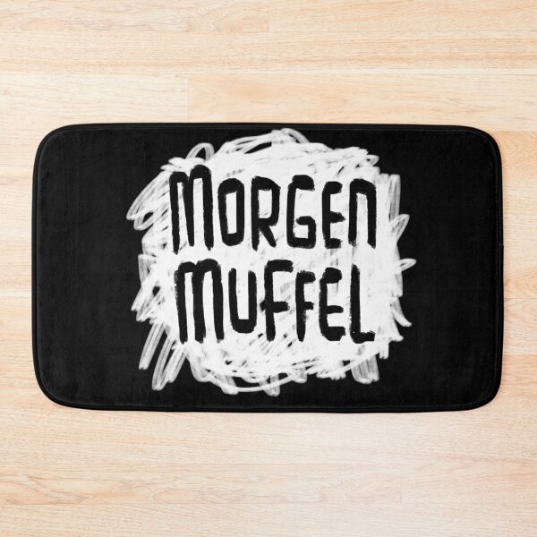 Item preview, Kopie von Kopie von Morgenmuffel, German word for not a morning person, Morning grouch designed and sold by badlydrawnbabe.
