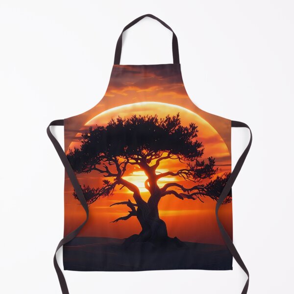 Item preview, Lone Tree at Sunset designed and sold by Design-Illusi0n.