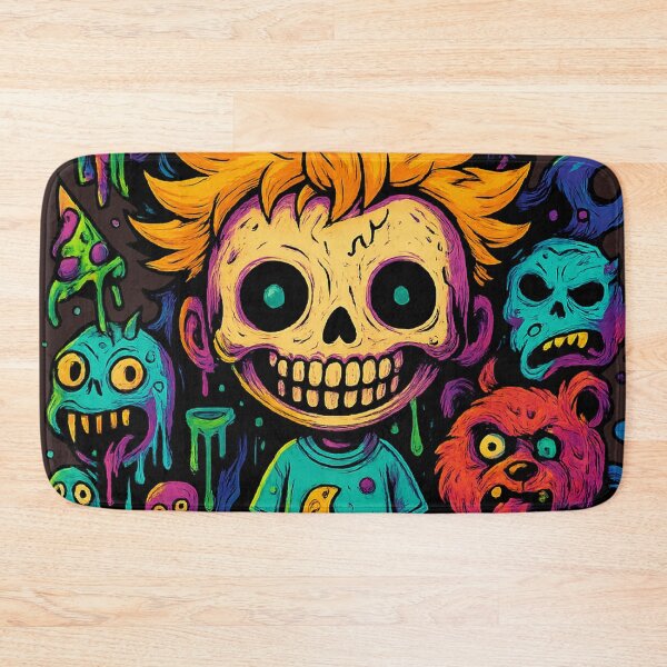 Item preview, Deathbringer Cute Demon Kid – Kawaii Monster Skull Art designed and sold by Thaivi Design.