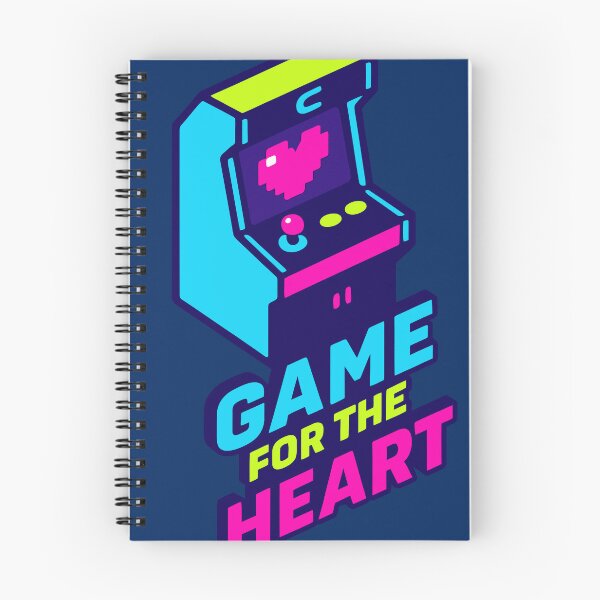 Item preview, Game for the Heart — Neon Retro Love Art designed and sold by DSGIN4YOU.