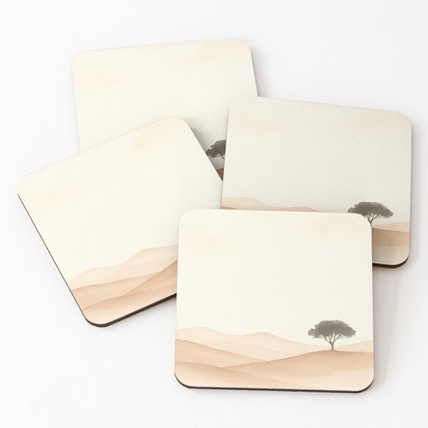 Item preview, Where Silence Grows — Minimalist Desert Art designed and sold by The Murcian Path.