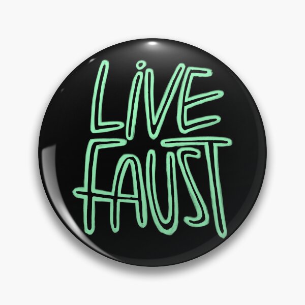 Item preview, Live fast, pun, funny, Goethe, live Faust designed and sold by badlydrawnbabe.