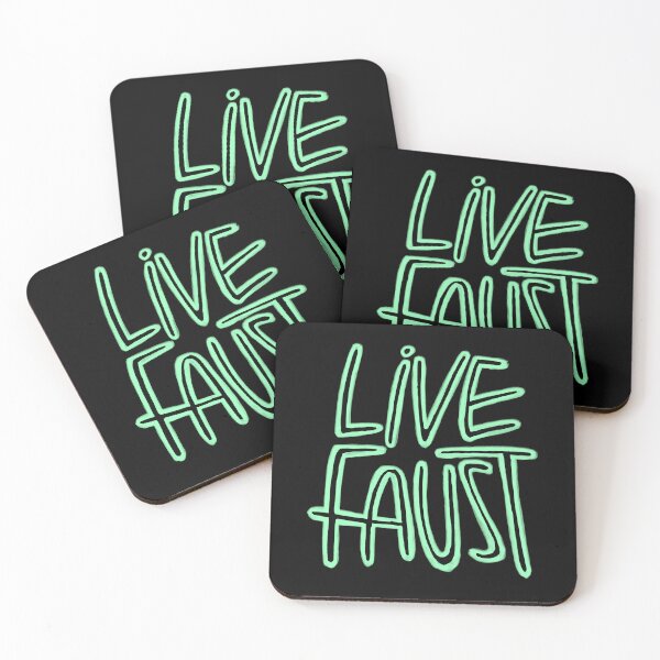 Item preview, Live fast, pun, funny, Goethe, live Faust designed and sold by badlydrawnbabe.