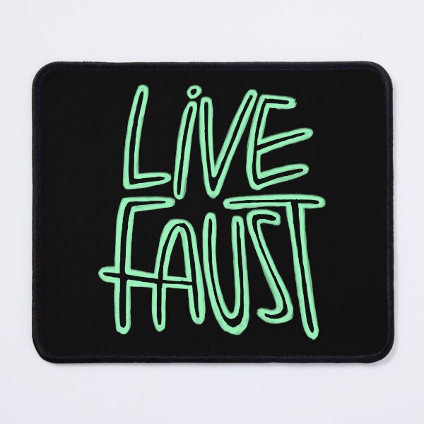 Item preview, Live fast, pun, funny, Goethe, live Faust designed and sold by badlydrawnbabe.