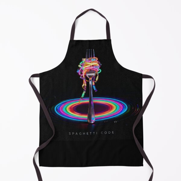 Item preview, Colorful "Spaghetti Code" on Fork designed and sold by Minuto Cria.