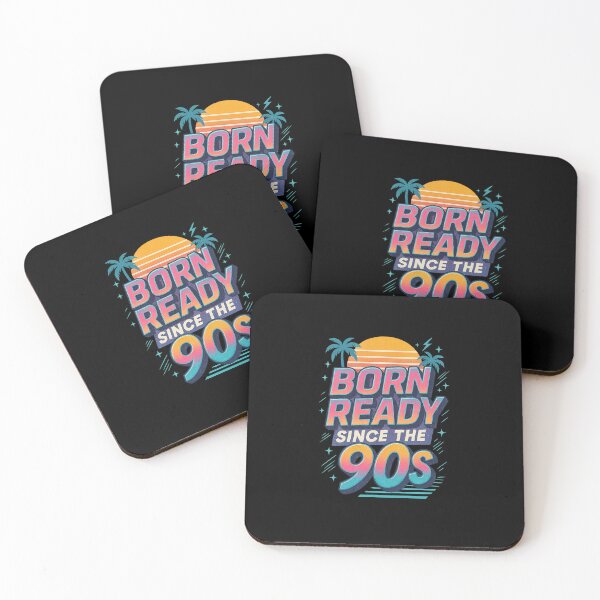 Item preview, Born Ready Since the 90s – perfect for retro and pop culture fans designed and sold by Galskap.