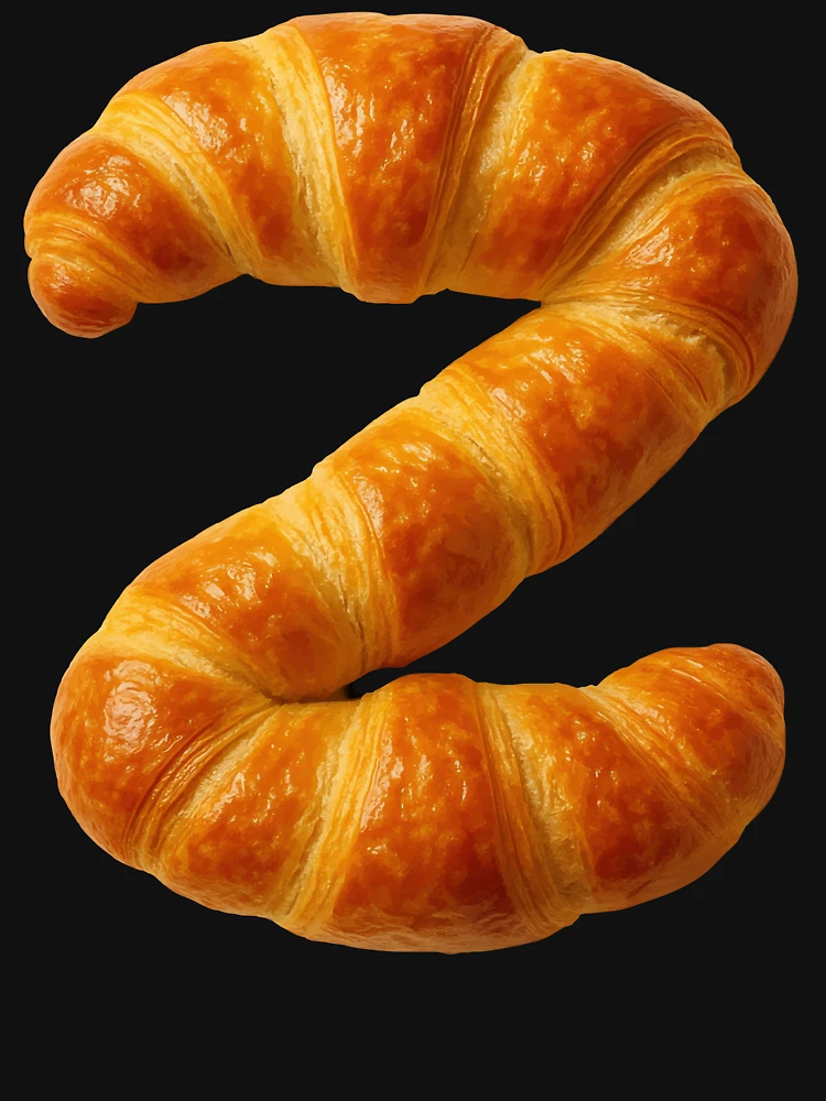 Thumbnail 6 von 6, Premium Oversized Pullover, CROISSANT LETTER Z designt und verkauft von ART-TYPE.