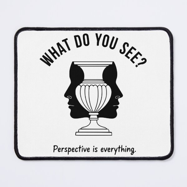 Item preview, What Do You See? Perspective Is Everything Optical Illusion designed and sold by Enga6.