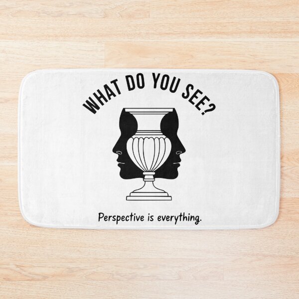 Item preview, What Do You See? Perspective Is Everything Optical Illusion designed and sold by Enga6.